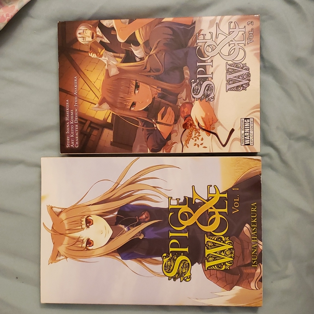 Spice & Wolf Vol 1 and 2